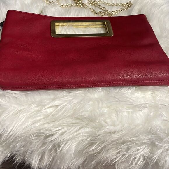 NWT Imoshion Women’s PU Leather Vegan Red Fashion Purse - Picture 8 of 11